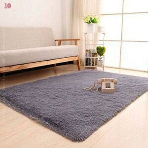 シャギーラグ ラグマット 4.5畳 リビング ダイニング 北欧 ふわふわ あったかグッズ シンプル ラグ 洗える カーペット 冬用 おしゃれ 滑り止め 一人暮らし 寝室 春 テレワーク 在宅 通年マッ