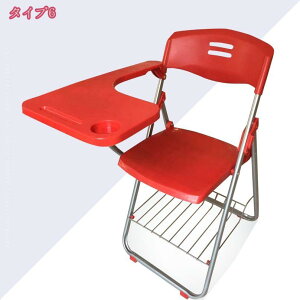 折りたたみ椅子 オフィス椅子 テーブル付き パイプ椅子 一体型 軽量 コンパクト 収納かご付き 組み立て不要 会議 講義 勉強 軽量 コンパクト収納 会議 収納 パイプ椅子 パイプイス ミーティ