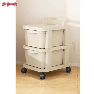 収納カート キッチンワゴン 調味料ラック キャスター付きワゴン 台所収納 収納ワゴン 組立簡単 耐荷重 プラスチック製 スナック収納 引き出し キッチンワゴン スリム 半透明 クローゼット