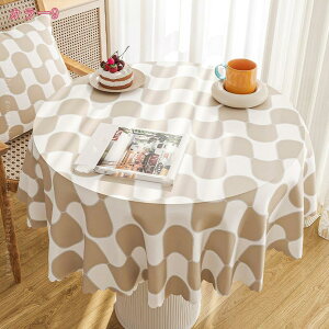 テーブルクロス 洋風 すべり止め 花柄 エレガント チェック柄 上品 直径 丸型 田園風 北欧 テーブルマット デスクマット テーブルカバー カバー ティーテーブル キッチン 通気性が良い 軽い