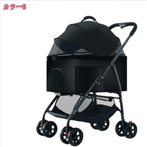 2000円OFFクーポン ペットカート 分離型 ペットカート 取り外し可能 ペットバギー 折りたたみ コンパクト ペットカート 多頭 小型犬 中型犬 猫 2way 4輪 軽量 組立簡単 工具不要 介護 お出かけ