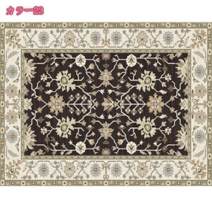 ペルシャ 絨毯 ラグ 宮廷風 カーペット 洗える ラグマット リビングマット 花 防滑 北欧風 吸湿性 防ダニ 防音 低反発 子供部屋用 オシャレ 床暖房・ホットカーペット対応 ジャギーラグ 花柄