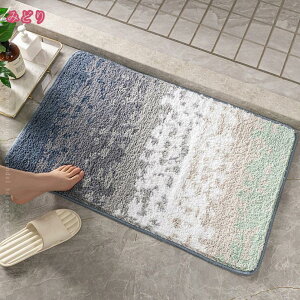 カーペット 無地 バスマット 玄関マット 柔らかい 滑り止め ドアの入り口カーペット 戸口カーペット 屋内 屋外 兼用 ドアマット 寝室のマットカーペット 少女風 お風呂マット バスマット 装