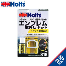 【レビュー特典付】 ホルツ エンブレム取り外しキット エンブレム 剥がしツール リムーバー アラミド繊維 糸 交換 取る 乗用車用 Holts MH818