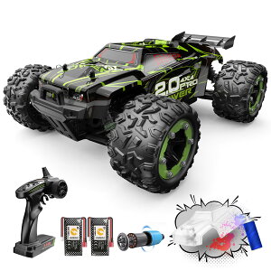 �j�̎q �v���[���g DEERC ���W�R�� ���W�R���J�[ �I�t���[�h 60km/h �u���V���X RC�J�[ �A�b�v�O���[�h 4WD 1:18�X�P�[�� �h�U �ϏՌ� DIY�p�V�F���t�� �o�b�e���[2�� 40���ԑ��� �a���� ���ǂ����� 