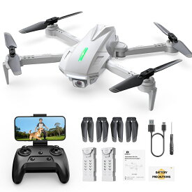 【2/19まで：17%OFFクーポン】ドローン 初心者向け FPV HDカメラ付き HD1280×720P 100g未満 申請免許不要 3Dフリップ 体感操作 航空法規則外 折りたたみ式 バッテリー2個 操作時間22分 リアルタイム 高速旋回 ホバリング ヘッドレスモード 2.4GHz D70 Holyton プレゼント