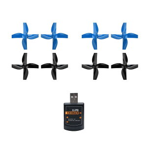 �y���[�zHoly Stone HS210B�p �v���y�� 8���Z�b�g USB�[�d��i2�o�b�e���[�����ɏ[�d�\�j �X�y�A�p�[�c ��