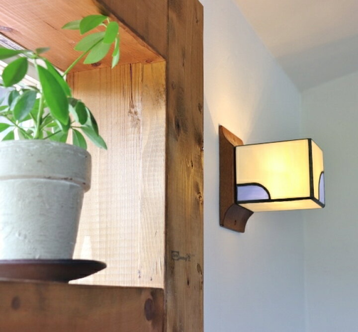 楽天市場 Hom Ombra ブラケットライト ステンドガラス Led トイレ照明 オリジナル照明屋hom