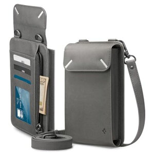 [Spigen] �X�}�z�|�[�` �N���X�{�f�B�o�b�O iPhone 17/16/15/14/13/12 Pixel 10/9�V���[�Y Galaxy S26/S25�V���[�Y �Ή� �V�����_�[�o�b�O �΂߂��� �g�у|�[�` �o�����e�B�k�X AFA07130