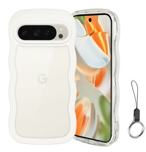GooglePixel10/10Pro/9/9Proケースクリアウェーブピクセル10TPU波状フレームうねうねグーグルピクセル10Pro滑り止めスマホケースウェーブデザイン手にフィット韓国可愛い女性用女子向け
