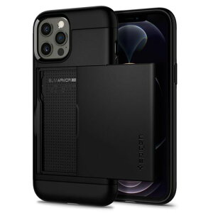 Spigen �y�n��18�N�̋Z�p�́z iPhone 12 Pro �P�[�X iPhone 12 �P�[�X �J�[�h ���[ �ϏՌ� �ČRMIL�K�i �Ռ��z�� �X���C�h���J�[�h�P�[�X MIL�K�i IC�J�[�h �|�P�b�g �p�X�P�[�X �X�����E�A�[�}�[ CS