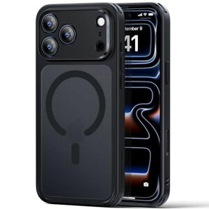 �y3�{�ČRMIL�K�i�EMagSafe�Ή��zESRiPhone17Pro�P�[�X���C�����X�[�d�X�g���b�v�z�[���t���G�A�K�[�h�R�[�i�[25W�����[�dQi2.2�Ή�4H���ɋ����w�ʏ��h�~����~�ߎw��h�~�ϏՌ��ω���