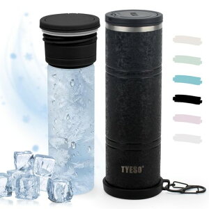 TYESO �X�X �~�j�A�C�X�p�b�N �X�̂� �^��f�M ���@�r�\�� �₽���L�[�v ���I�Ȃ� ���R��h�~ �B���n���h���t�� �J���r�i�|�� �g�їp �X�����R���p�N�g 260ml �M���Ǒ΍� ��p�O�b�Y 2WAY���p�c