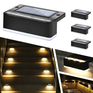 SOLPEX�\�[���[�f�b�L���C�g���O8�p�b�N�\�[���[�X�e�b�v���C�gIP67���O�K�i�A�X�e�b�v�A�t�F���X�A�肷��A��ƃp�e�B�I�̂��߂̖h��led�\�[���[���C�g(�E�H�[���z���C�g)