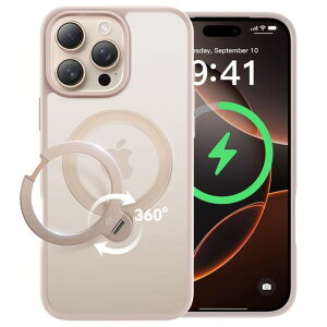 �y2026�ō�����&��_360�x��]�zCASEKOOiPhone16Pro�p�P�[�X�ČRMIL�K�i�ϏՌ�MagSafe�Ή����ϋv���y���c�����E�p�x���R�����z�ő�25W�}���[�d�Ή��w��h�~/�}�b�g�d�グ/���ϖh�~/���������b�v�z�c