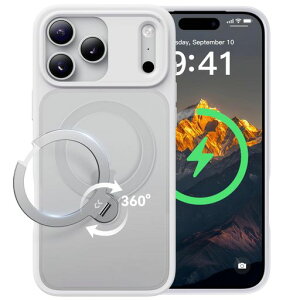 �y2026�ō�����&��_360�x��]�zCASEKOOiPhone17ProMax�p�P�[�XMagSafe�Ή��ČRMIL�K�i360°�S�����ϏՌ��y���c�����E�p�x���R�����z�ő�25W�}���[�d�Ή��w��h�~/�}�b�g�d�グ/���ϖh�~/������