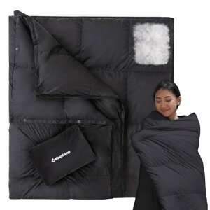 �y2026�V�o��zKingCamp�_�E���u�����P�b�g�~�pFP650�ۉ��y�ʃR���p�N�g�L�����v175x135cm�u�����P�b�g�G�|���_�E���P�b�g�A���\�R���p�N�g�Ԓ��������h�Гo�R���s�u���b�N