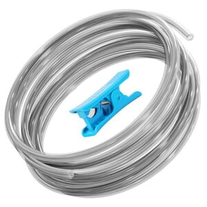 �����炩��PTFE�`���[�u 1.75mm�t�B�������g�p ���o�@�p�J�b�^�[�t���A2.5mm IDx4mm OD ���� 5M �{�[�f���`���[�u Bambu Lab A1/A1 mini/P1P/P1S/X1C�����K1/K1 Max/Ender 3