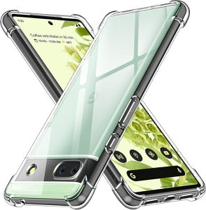 LAYJOY �Ή� Google Pixel6a �P�[�X Google Pixel 6a �ϏՌ� �P�[�X �����\�t�gTPU �y�� �J�o�[ [ �l�������ی� �V���R�� � �S���� �S�ʕی� �Ռ��z��] �Ή� �s�N�Z��6a�X�}�z�P�[�X(�N���A)