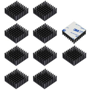 10����q�[�g�V���N25(L)x25(W)x10(H)mm���M�ڒ��V�[�g�t���M�\���΍���p���W�G�[�^�[�t�B��CPUIC�`�b�v��H���LED�A���v��ASUSROGAlly�K�p�A���~�j�E��25x25x10mm��