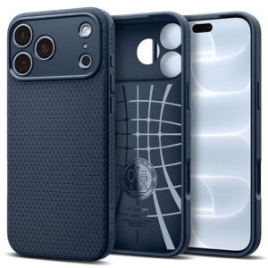 Spigen iPhone 18 Pro / 17 Pro �P�[�X �ČRMIL�K�i �}�b�g �ϏՌ� ���L�b�h�E�G�A(�l�C�r�[�E�u���[)
