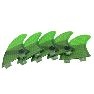 UPSURF �T�[�t�{�[�h�t�B�� Double Tabs �Ή� 5�t�B�� K2.1�T�C�Y 5���Z�b�g �T�[�t�B�� �J�[�{�� (�O���[��)