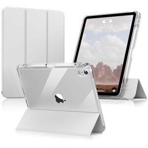 Aoub iPad 11���� 10���� �P�[�X A16 11�C���` 10.9�C���` iPad ������ �P�[�X ��10���� (2025/2022)�Ή� �A�N���� �����o�b�N�J�o�[ Pencil ���[�\ PU�������U�[ �O�܃X�^���h �I�[�g�X���[�v�@�\