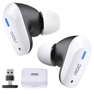 AOC ACT3512 �Q�[�~���O�C���z�� ���C�����X Bluetooth��2.4G 2�䓯�������ڑ�/AI�`���[�j���O 4�}�C�N����/20ms�����̒���x��/�Տꊴ���ӂ��3D�T�E���h &�ʘb/LED�o�b�e���[ �f�B�X�v���C/�}���[�c