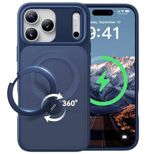 �y2026�ō�����&��_360�x��]�zCASEKOO iPhone 17 Pro �p �P�[�X MagSafe�Ή� �ČRMIL�K�i 360°�S�����ϏՌ� �y���c�����E�p�x���R�����z�ő�25W�}���[�d�Ή� �w��h�~/�}�b�g�d�グ/���ϖh�~/������