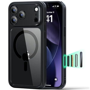 �y3�{�ČRMIL�K�i�EMagSafe�Ή��zESRiPhone17ProMax�P�[�X���C�����X�[�d�J�����{�^���t��SGS�F�؃G�A�K�[�h�R�[�i�[���ϖh�~�ϏՌ�PC�w��TPU�o���p�[�w��h�~���ϋv���}�O�l�b�gQi2.2�Ή�