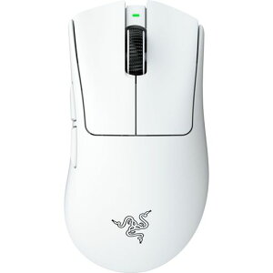 Razer ���C�U�[ DeathAdder V4 Pro (White Edition) �Q�[�~���O�}�E�X ���C�����X ���� 57g 8,000Hz�h���O������ �����x�̑�2���� Focus Pro 45K �I�v�e�B�J���Z���T�[ ��2����