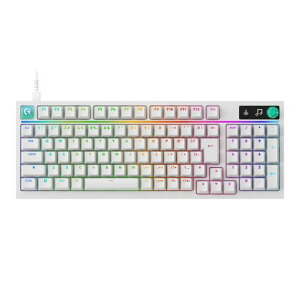 Logicool G 8000Hz �z�b�g�X���b�v G316 X 98 �Q�[�~���O�L�[�{�[�h ���j�A �É� �K�X�P�b�g�}�E���g ���{��z�� G316X-98-LNWH ���J�j�J�� LIGHTSYNC RGB �L�� �Q�[�~���O �L�[�{�[�h
