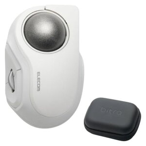 �G���R�� �g���b�N�{�[���}�E�X bitra �É� �l�����w���� Bluetooth ����2.4GHz 2��}���`�y�A�����O 5�{�^�� ��p���[�P�[�X�t �z���C�g M-MT2MRSAWH