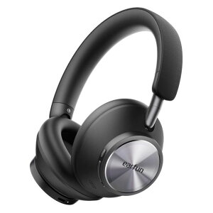 EarFun Wave Pro X ���C�����X �w�b�h�z�� Bluetooth 6.0�y40mm +10mm�f���A���h���C�o�[�z (�u���b�N)