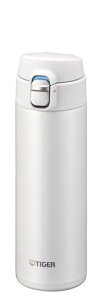 �y�{�̐H��@�Ή��z �^�C�K�[���@�r(TIGER) ���� 480ml �����v�b�V�� �X�e�����X�{�g�� �ۗ� �ۉ� �y�� �������ȒP BPA�t���[ �p�[���z���C�g MMJ-S048WJ