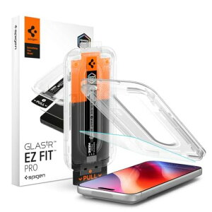 Spigen iPhone 18 Pro Max / 17 Pro Max / 16 Pro Max �K���X�t�B���� 2���� 9H EZ Fit