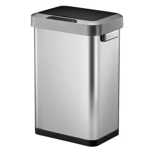 EKOゴミ箱自動開閉ホライゾン第1世代ホライゾンセンサービンシルバー45Lふた付きインナーボックス無しEK9262MT-45L