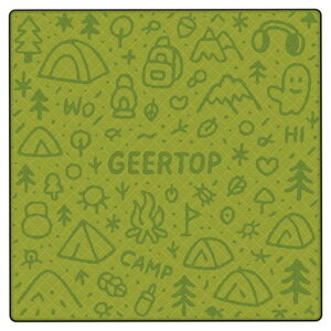 GeerTopレジャーシート大判防水200x200cmピクニックシートマットポータブル折りたたみコンパクト洗える断熱アウトドアキャンプハイキング公園運動会お花見釣りBBQ