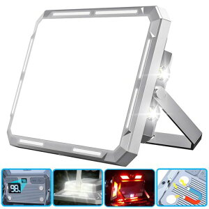 ������ LED��Ɠ� LED�����^���y5000mAh��e�� 3500LM�z�����P�x 3�F�ؑ� Type-c�[�d�� ���C�݌v ��铔�@�\ �����d���@�\ ���[�N���C�g ���i�K���� SOS���[�h IP66�h�� �L�����v ��ނ� �h�� ��ԁc