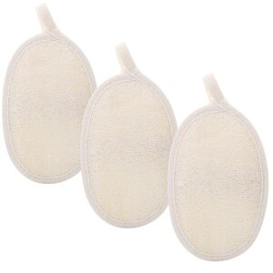 ユアクトブラシ天然ヘチマスポンジヘチマバススポンジへちま垢すり角質除去(3枚セット)