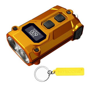 Nitecore TINI 3 �C���e���W�F���g �����F���x 600���[���� �L�[�`�F�[�� ���C�g �[�d�� EDC �����d���^�O (�I�����W)