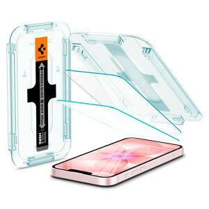 Spigen iPhone 17e/16e/14/13 Pro/13 �K���X�t�B���� �Z���T�[�ی�^�C�v 2���� �\��t���g���C EZ Fit