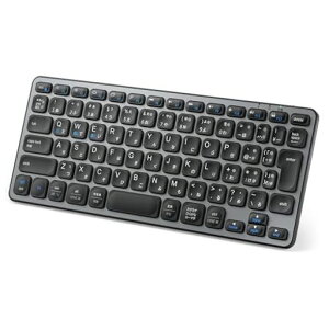 iClever ���C�����X�L�[�{�[�h Bluetooth�E2.4GHz JIS���{��z�� �R���p�N�g �p���^�O���t Type-C�[�d DK02