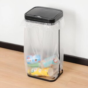 【自動センサーxゴミ袋ホルダー】20~30L袋対応ゴミ袋ホルダーふた付き自動センサー自動ゴミ箱電池式ゴミ袋スタンド蓋付きおしゃれセンサー付き分別ごみ箱幅24cmx奥行20cmx高さ50cm開けっぱ…