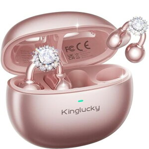 Kinglucky �C���[�J�t �C���z���u�����i���v�I�[�v���C���[ Bluetooth6.0 �y��&���K�t�B�b�g