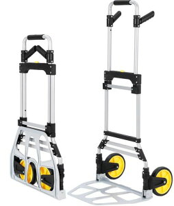 Euker(ユーカー)ハンドトラックキャリーカート折りたたみ耐荷重150Kg台車軽量静音業務用引越し/荷物運搬