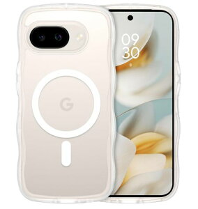 GUAGUA Google Pixel 9A �P�[�X Magsafe�Ή� �N���A �E�F�[�u �s�N�Z�� 9a �\�t�g TPU �}�c�Ɗ� �w��h�~ �O�[�O���s�N�Z��9a ���˂��� �l�C �؍� �ϏՌ� ���y�� ���^ ������� ���΂݂Ȃ� ����~�� �}�c