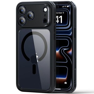�y3�{�ČRMIL�K�i�EMagSafe�Ή��zESRiPhone17Pro�P�[�X���C�����X�[�d�X�g���b�v�z�[���t���G�A�K�[�h�R�[�i�[25W�����[�dQi2.2�Ή�4H���ɋ����w�ʏ��h�~����~�ߎw��h�~�ϏՌ��ω���
