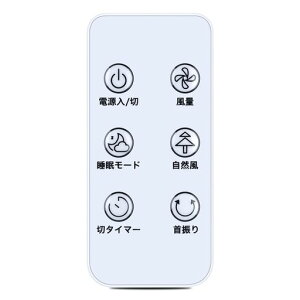 GUIUG扇風機リモコンforPOLENTATサーキュレーター扇風機リモコン対応互換品
