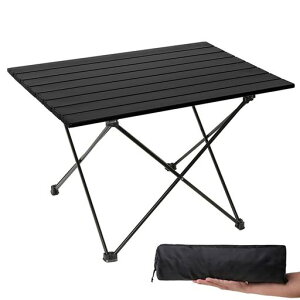 Lve[uA~[e[uAEghAnCLOLve[uRpNgsNjbNe[uAluminumRoll-UpCampingTable܂肽ݎBBQyʎ[܂(ubNLarge)